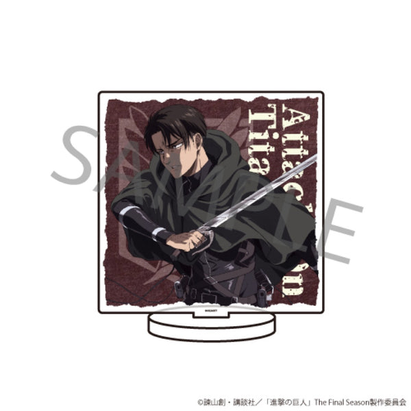 「進撃の巨人」The Final Season キャラアクリルフィギュア リヴァイ